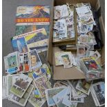 Cigarette cards including Gallaher,