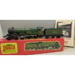 A Hornby Dublo 2221 steam locomotive and tender, Cardiff Castle,