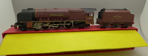 A Hornby OO gauge locomotive, City of London, 4-6-2 and tender, box a/f,