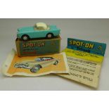 A Spot-On Sunbeam Alpine hard top, boxed, with card,
