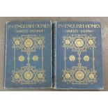 Two volumes, In English Homes, Charles Latham,