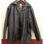 A 1980's Barneys leather jacket