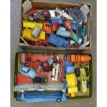 A collection of Corgi and other die-cast vehicles,