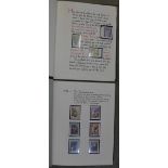 Two albums of Vatican stamps,