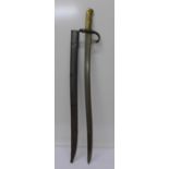 A French bayonet,