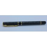 A Waterman ink pen with 18ct gold nib