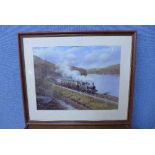 A Don Breckon locomotive print