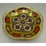 A Royal Crown Derby 1128 pattern dish,