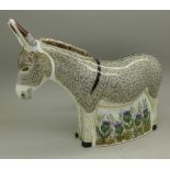 A limited edition Royal Crown Derby Donkey paperweight,