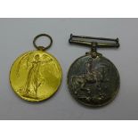 A pair of WWI medals to Pte. E.C. De Swardt, 11th S.A.I.