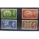 Stamps; 1951 Festival of Britain, unmounted,