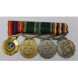 A South African Prison Service medal group,