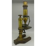A 19th Century microscope,