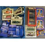 Model vehicles including Corgi, Matchbox, Days Gone,