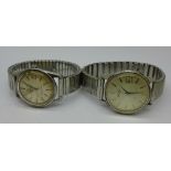 Two gentleman's wristwatches,