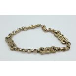 A fetter belcher link bracelet