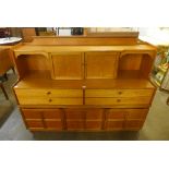 A Nathan teak highboard