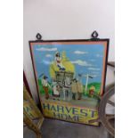 A Harvest Home pub sign