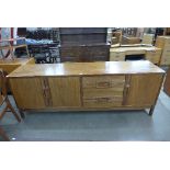 A teak sideboard