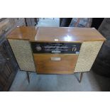 A Westminster walnut radiogram