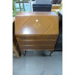 A mahogany bureau