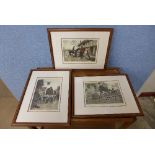 A pair of Goodwin Kilburn hunting prints,