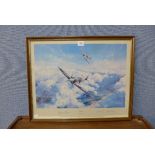 A first edition Robert Taylor Battle of Britain print, Spitfire,