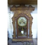 A late 19th Century American Haven Clock Company mantel clock