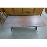 A Danish France & Son Silverline teak coffee table,