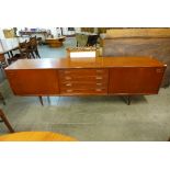 A teak sideboard