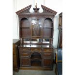 A Victorian mahogany side cabinet