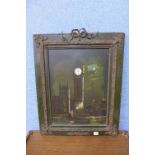 A Victorian clock picture