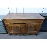 A 19th Century French provincial fruitwood dresser