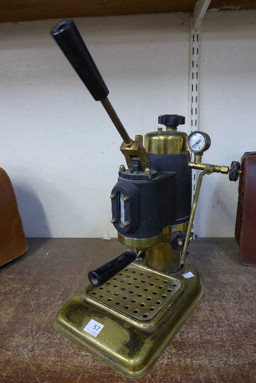 A vintage 1970's Cimbali coffee maker