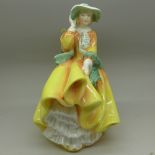 A Royal Doulton figure, Top o' The Hill, New Colourway, ICC offer 1988, with certificate,