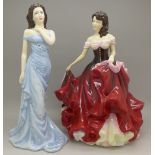 Two Royal Doulton Pretty Ladies figures