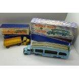 A Dinky Toys 982 Pullmore Car Transporter and a Dinky Supertoys 521 Bedford Articulated Lorry,