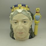 A large Royal Doulton character jug, Queen Victoria, D6788, special edition of 3000,