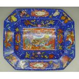 A Hermès Porcelaine Limoges bowl, "Marqueterie" de Pierres d'Orient et d'Occident mark to base, 30.