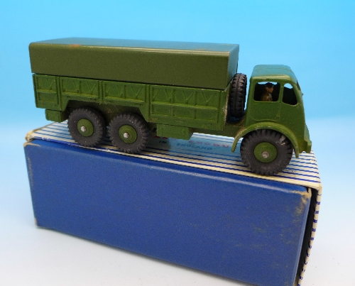 A Dinky Supertoys 622 10-Ton Army Truck, - Image 3 of 4