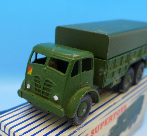 A Dinky Supertoys 622 10-Ton Army Truck, - Image 2 of 4