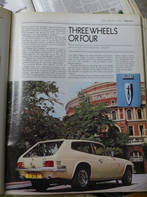 Ten volumes of On Four Wheels magazine and a box of car related books - Image 3 of 3