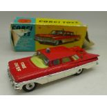 A Corgi Toys 482 Chevrolet Fire Chief, boxed,