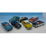 Seven assorted Dinky Toys and Corgi Toys vehicles, (4+3),