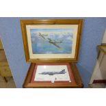 Two aviation prints