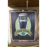 A Guinness sign