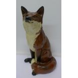 A Beswick fireside fox,