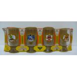 A set of four The Muppet Show Ravenhead Glass tumblers in original packaging