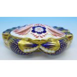 A Royal Crown Derby paperweight, Crab,