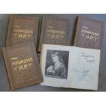 The Magazine of Art, five various volumes,